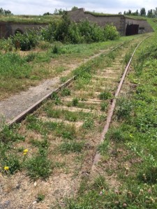 Terezin - railroad tracks