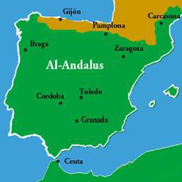 map al-andalus