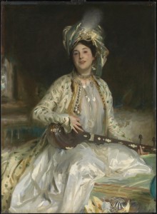 Almina, Daughter of Asher Wertheimer 1908 by John Singer Sargent 1856-1925